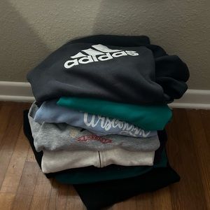 WHOLESALE BUNDLE OF 10 LOT SWEATSHIRTS 90s, 2000s